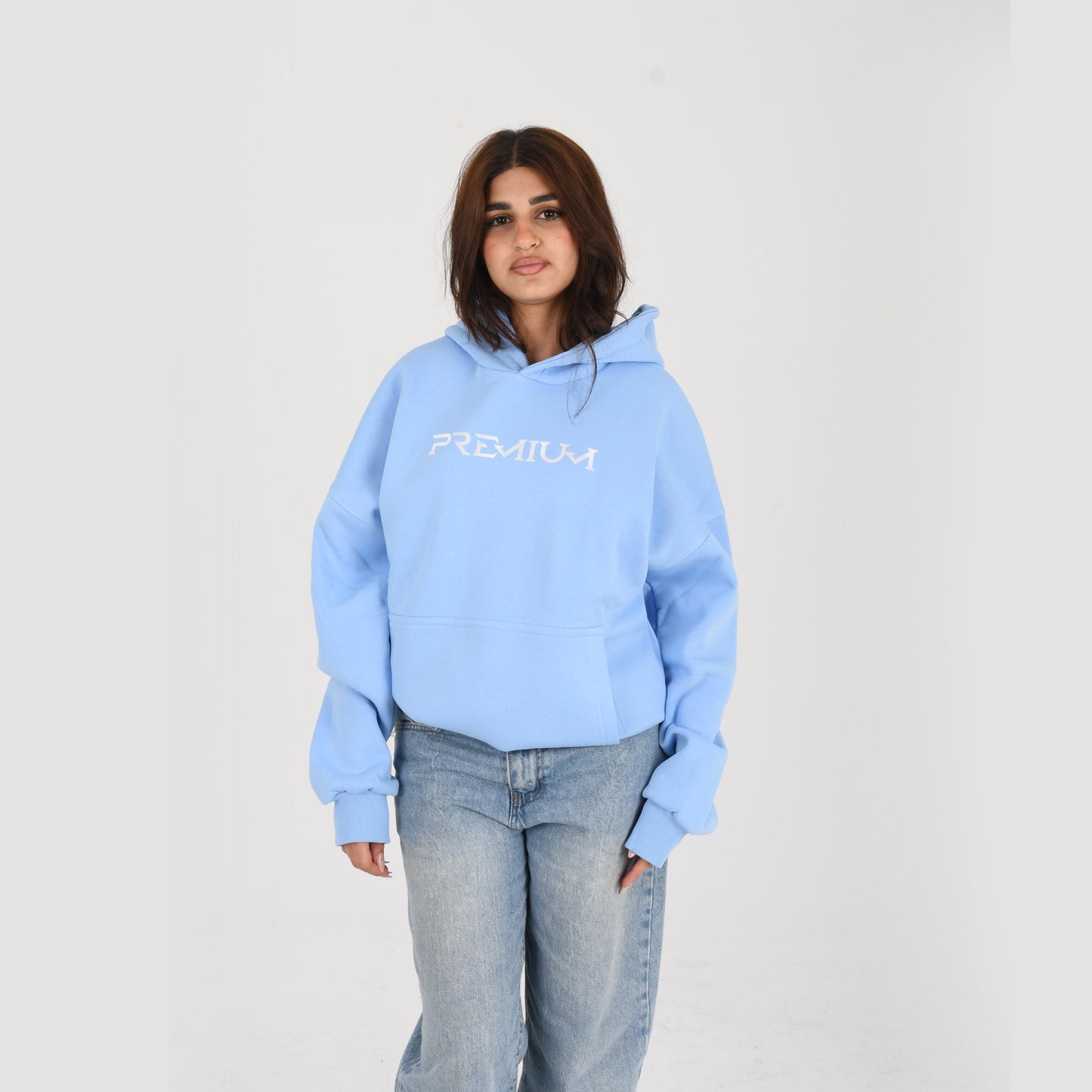 PREMIUM BABY BLUE HOODIE